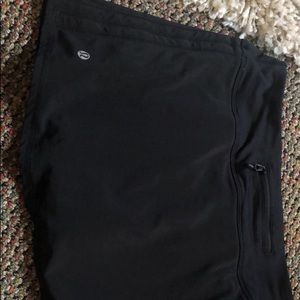 Lululemon black tennis skirt